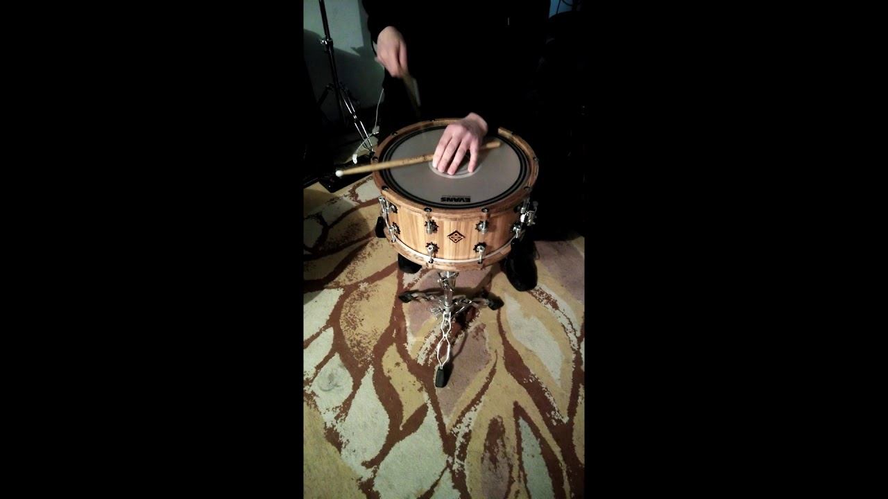 Малый (рабочий) барабан 14"х6,5" ручная работа