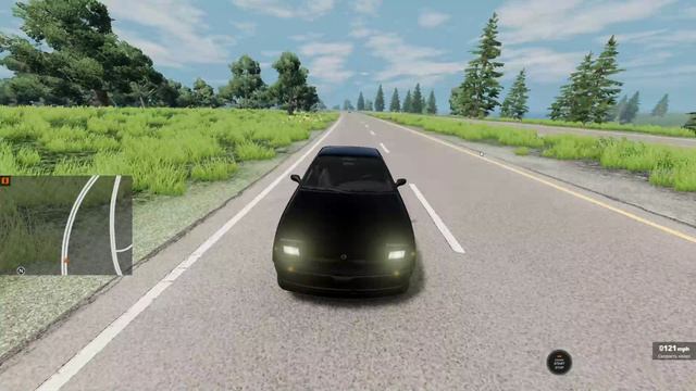 BeamNG.drive - ПОГОНЯ ОТ КОПОВ