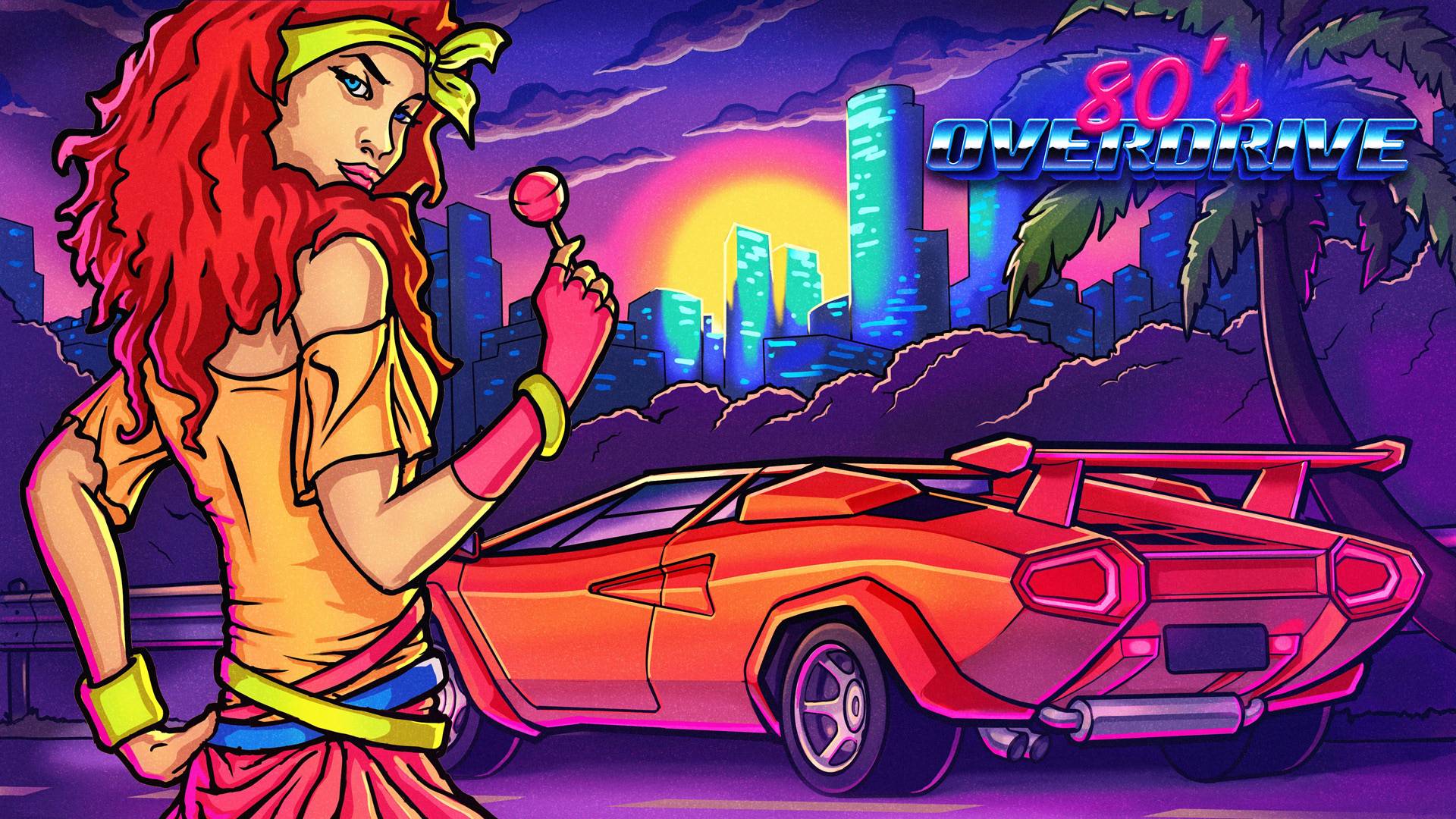 Прохождение 80's OVERDRIVE - Часть 1
