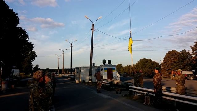КПВВ "Бугас" День незалежності.