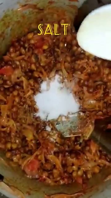 High Protein Chickpea Curry Recipe #ytshorts #healthy