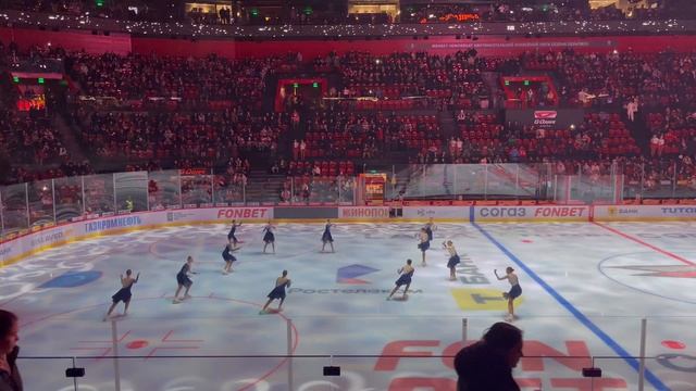 Предматчевое шоу на G-Drive арене