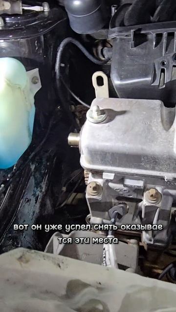 Замена сальника коленвала на LADA granta. #jonauto66 #89221501212 #automobile #89667101212