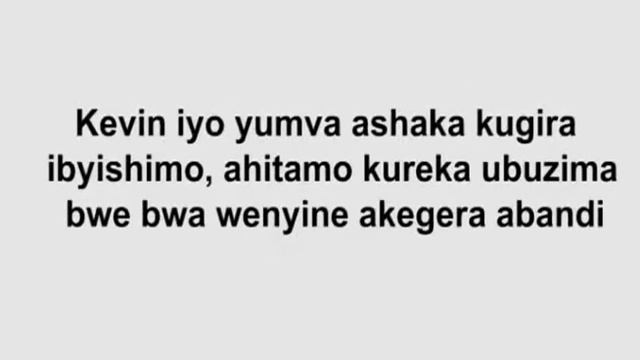 UBUSOBANURO BW'IZINA KEVIN//Kevin izina ry'umuntu ukunda kwigenga!