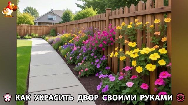 Как украсить двор дома фото идеи (99) 🏡 для дачи и сада своими руками 🌷🪻🌺💮
