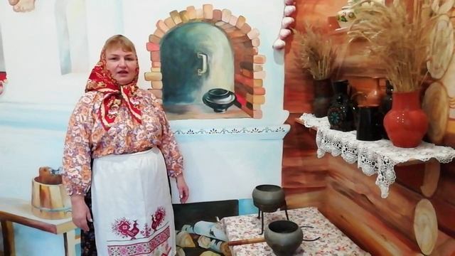 Мастер-класс Экскурсия в музей "Русская изба", тема "Река времени".