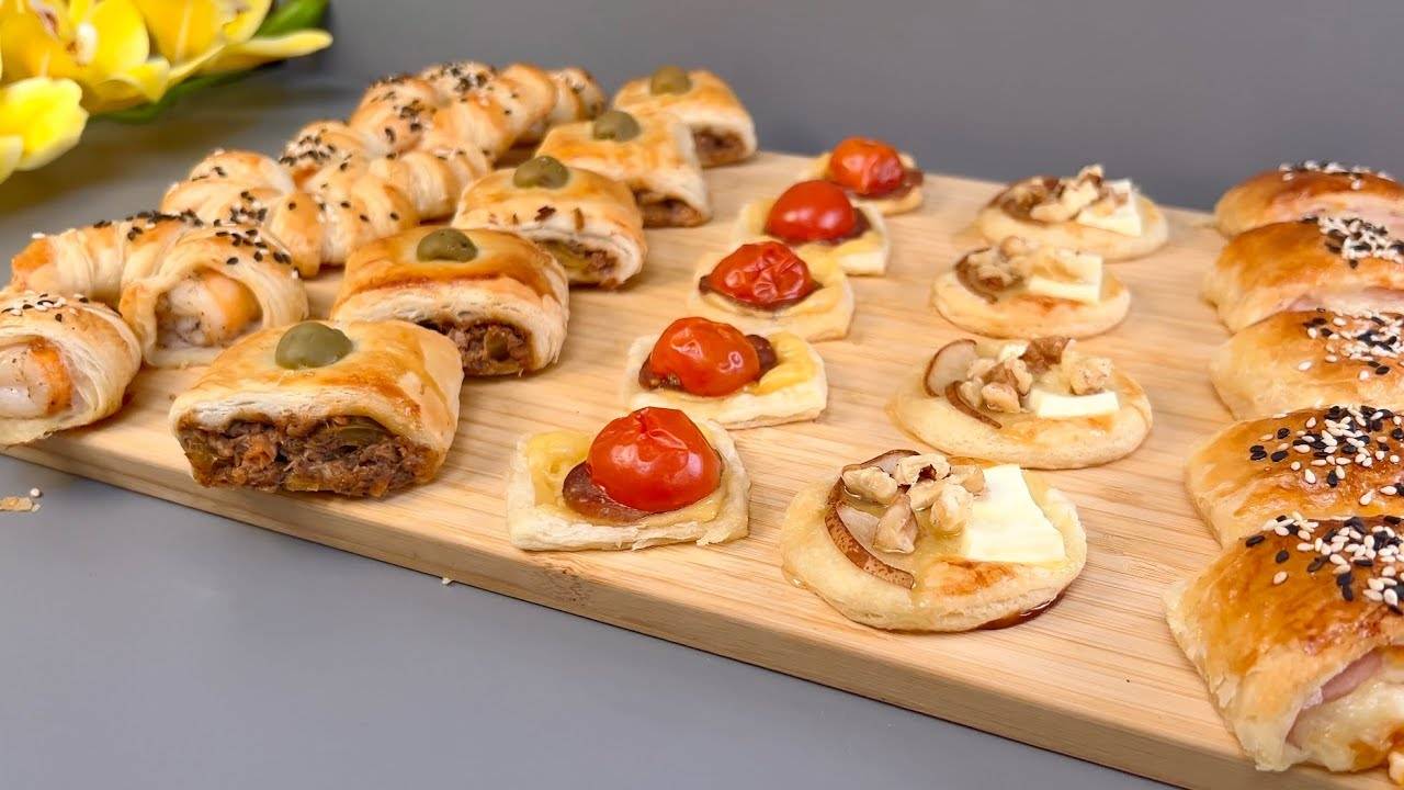 5 вкусных закусок, Гости съедают всё сразу!