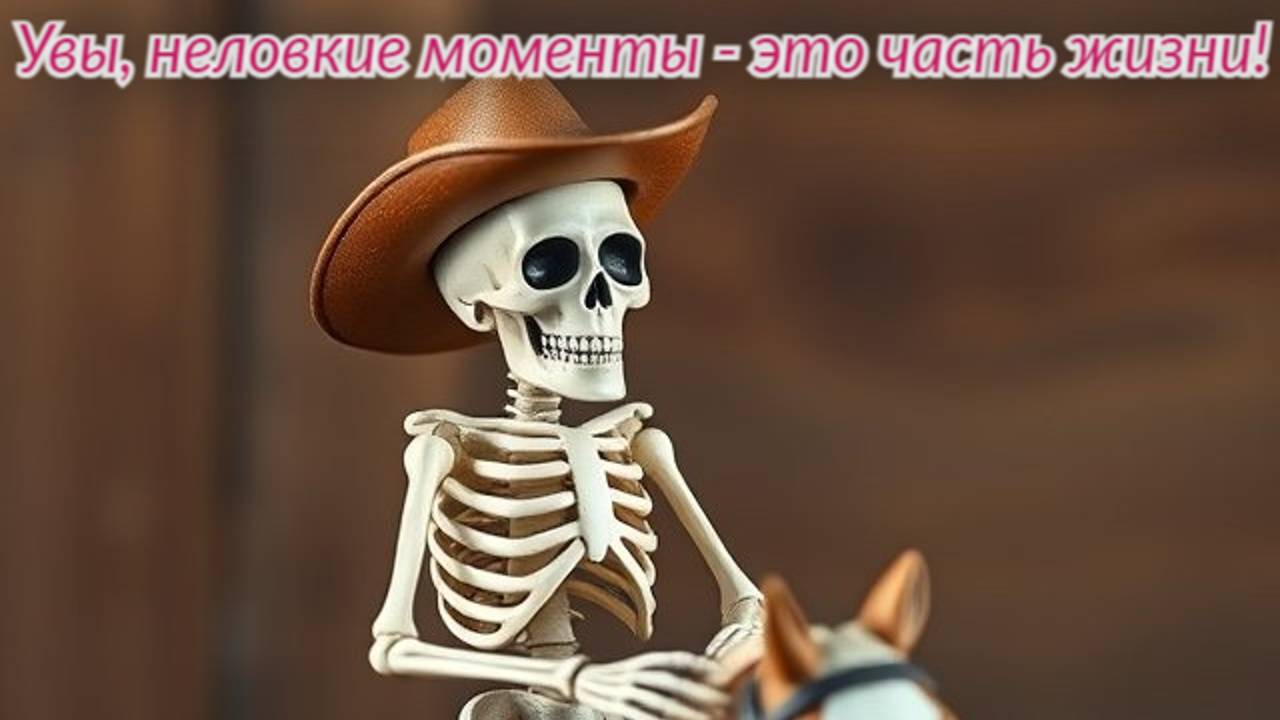 Увы, порой всё не так складывается...
Когда что-то пошло не так. Казусы.