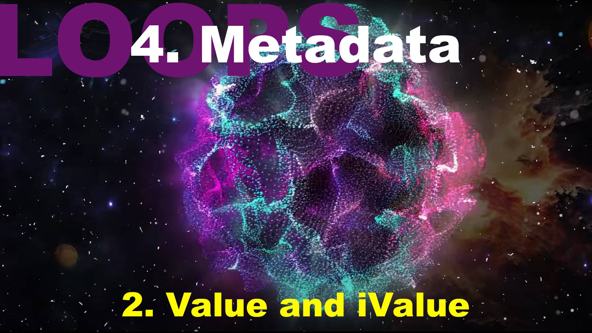 4.2. Value and iValue