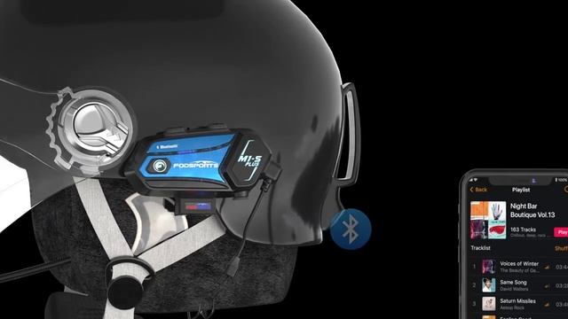 Fodsports M1-S Plus гарнитура для шлема