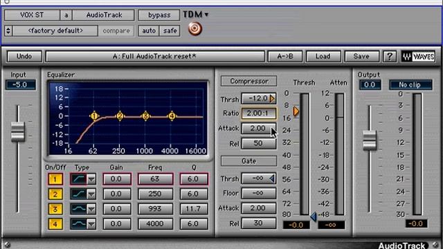 waves AudioTrack tutorial