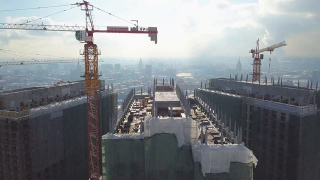 Строительство жилого комплекса Пресня Сити | Андрей Корделяну – видеосъемка и продакшн