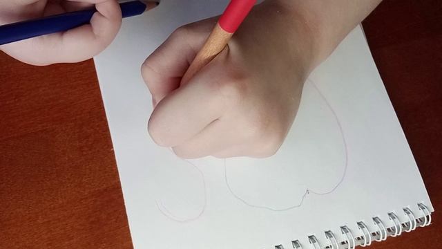 рисуем с руками сердце