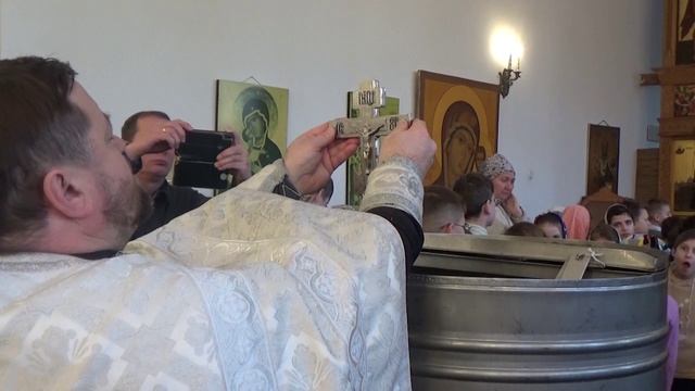 Крещение Господне в школе, 2023 год