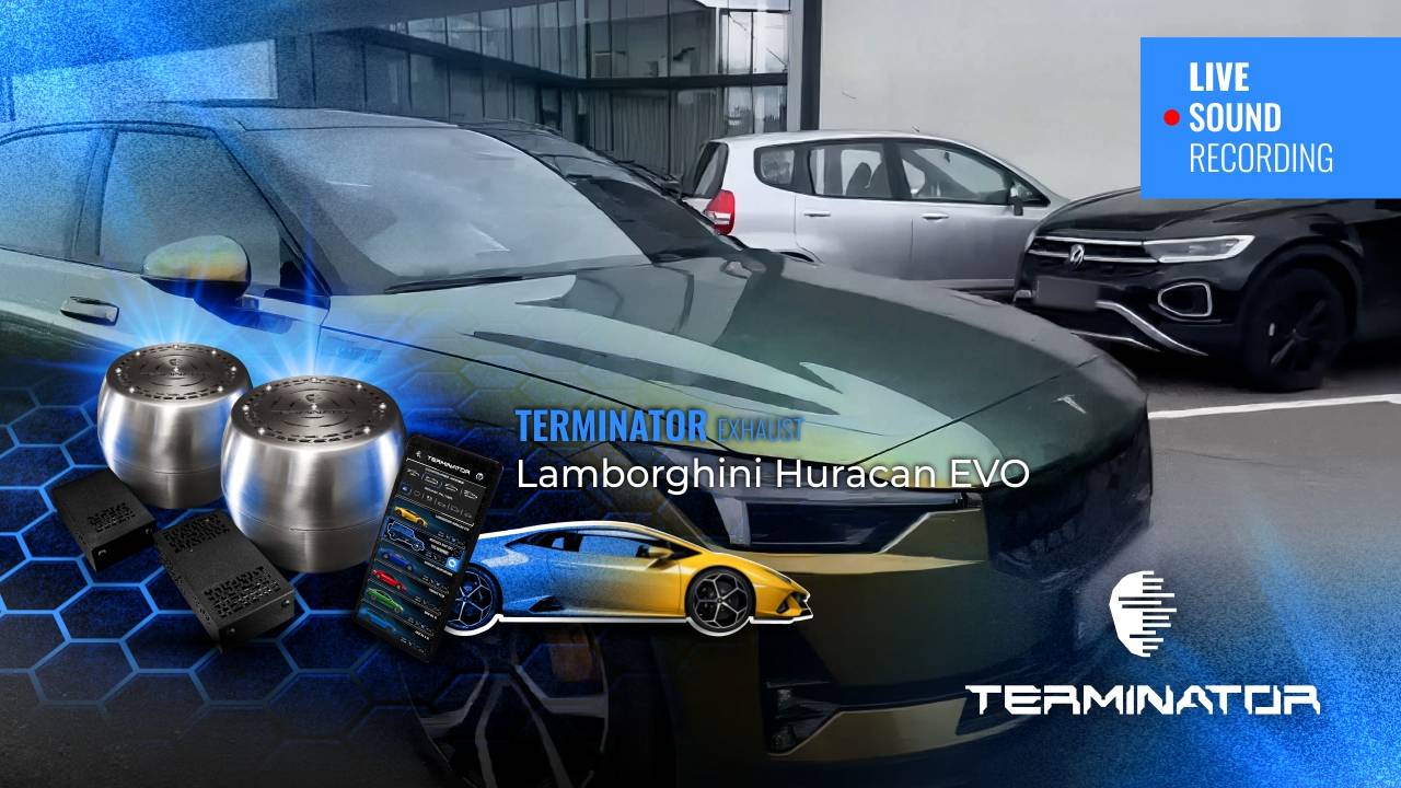 Polestar 2 с выхлопом Lamborghini Huracan, электронная выхлопная система Terminator