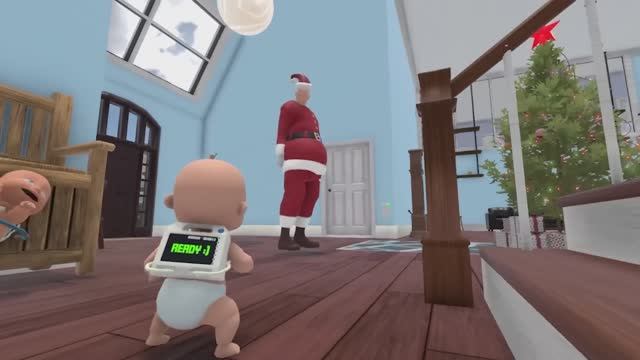 Рождество у младенцев Babies Get HIT by Snow Plow on Christmas - Whos Your Daddy