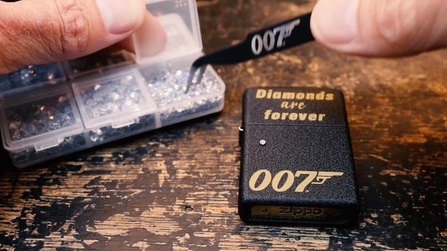 Zippo lighter restoration and repair - 002 - AMAZING James Bond ZIPPO LIGHTER TRIBUTE 007 Sean Conne