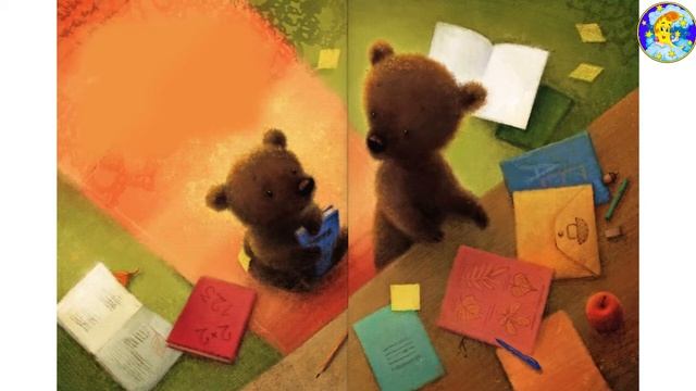 Осінь ведмедика🐻аудіоказка з малюнками