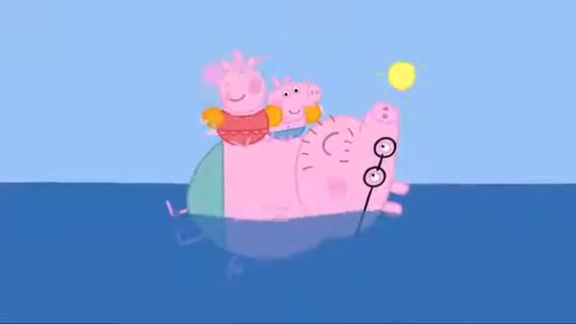 Свинка пеппа-на пляже