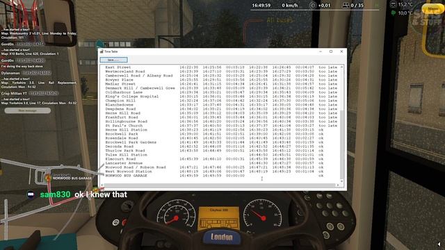 OMSI 2  |  Bus Company Simulator  |  London  |  Driving Some Routes And Getting Stuck In Traffic