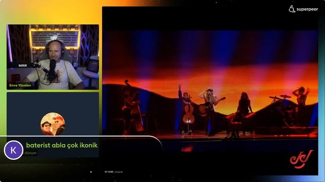 EUROVISION 2012 BAKÜ ! TÜM GECEYİ BİRLİKTE İZLİYORUZ - Live on #superpeer 🤙