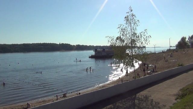 vatravel.ru Центральный пляж на Волге в Костроме