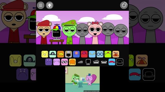 Sprunki X Happy Tree Friends [Part 3️⃣] (NORMAL) {ALL CHARACTERS & MODS} 🦔 #meme #animation #funny