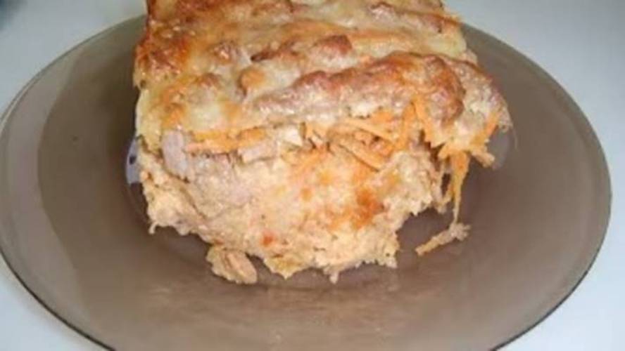 Запеканка из риса и мяса. Маринкины творинки. Всем МИРА и Добра!