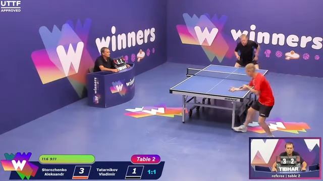 Winners League  22.07.21  Storozhenko Aleksandr - Tatarnikov Vladimir  20:00
