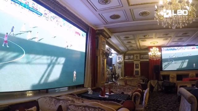 INDOOR, г. Москва, Ресторан «Киноплов», Р3 мм