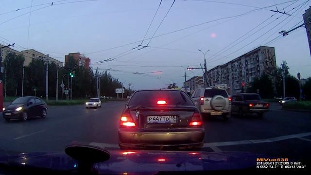 Погоня за Honda Civic