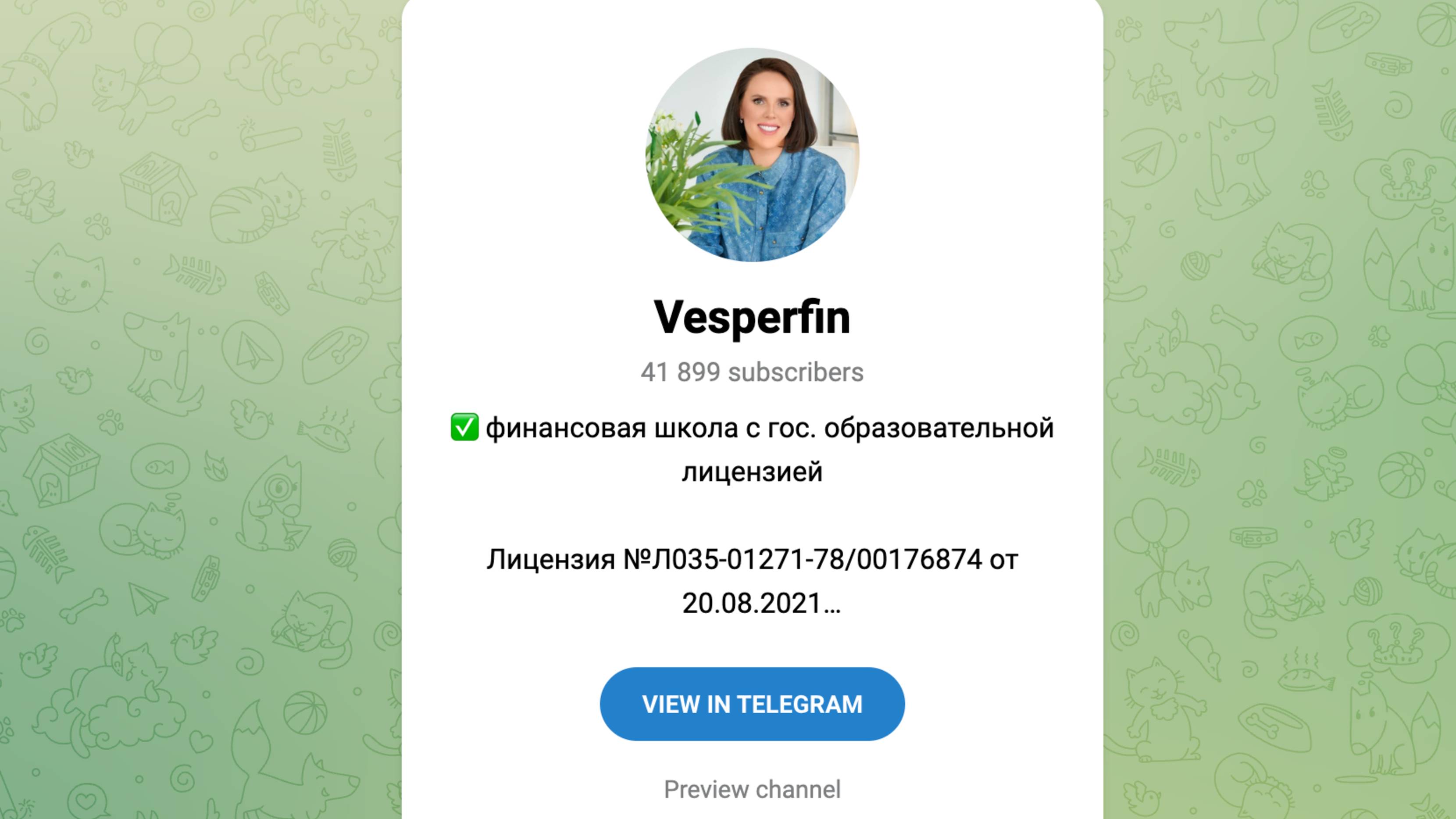 Арина Веспер и ее обучающие курсы в телеграм и ютуб "Vesperfin" - Отзывы