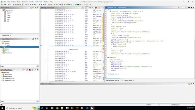 11. Ransomware analysis with Ghidra and x64dbg 4. Lab Legion ransomware 3 Date check markup