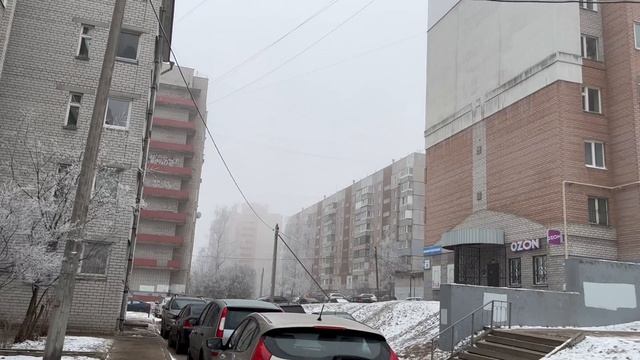 PeshiyYar деревья пушисто замерзли, перепад температуры Ярославль