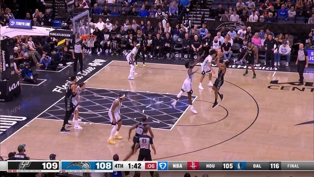Final 3:36 WILD ENDING Magic vs. Spurs | February 8, 2025