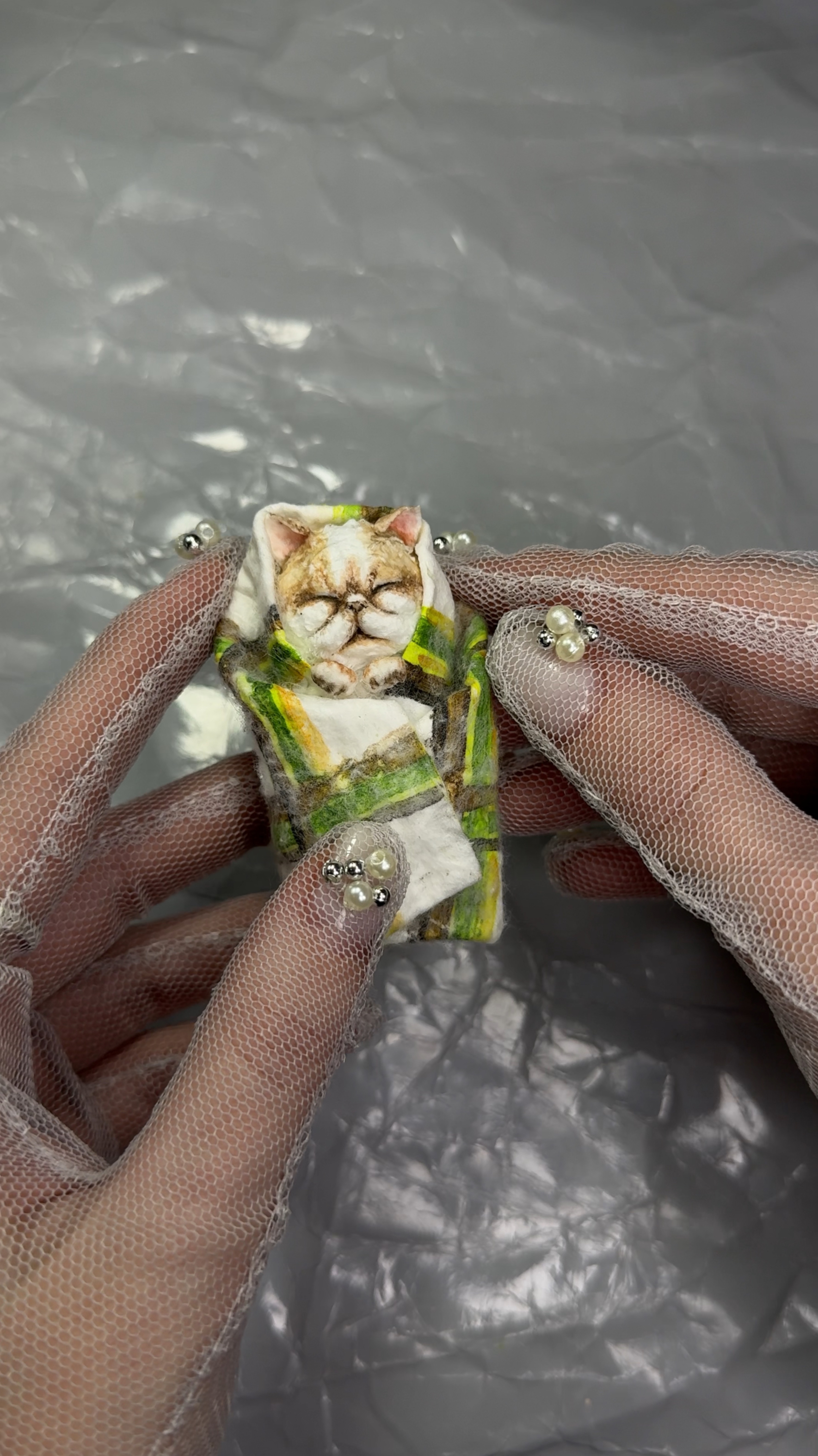 Ватная игрушка