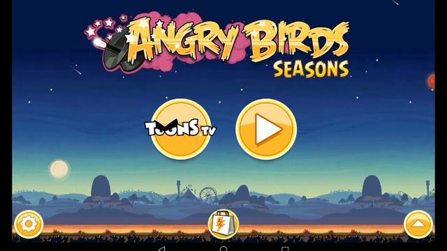 Angry Birds Seasons. Old version from 2015. Main theme, music extended
