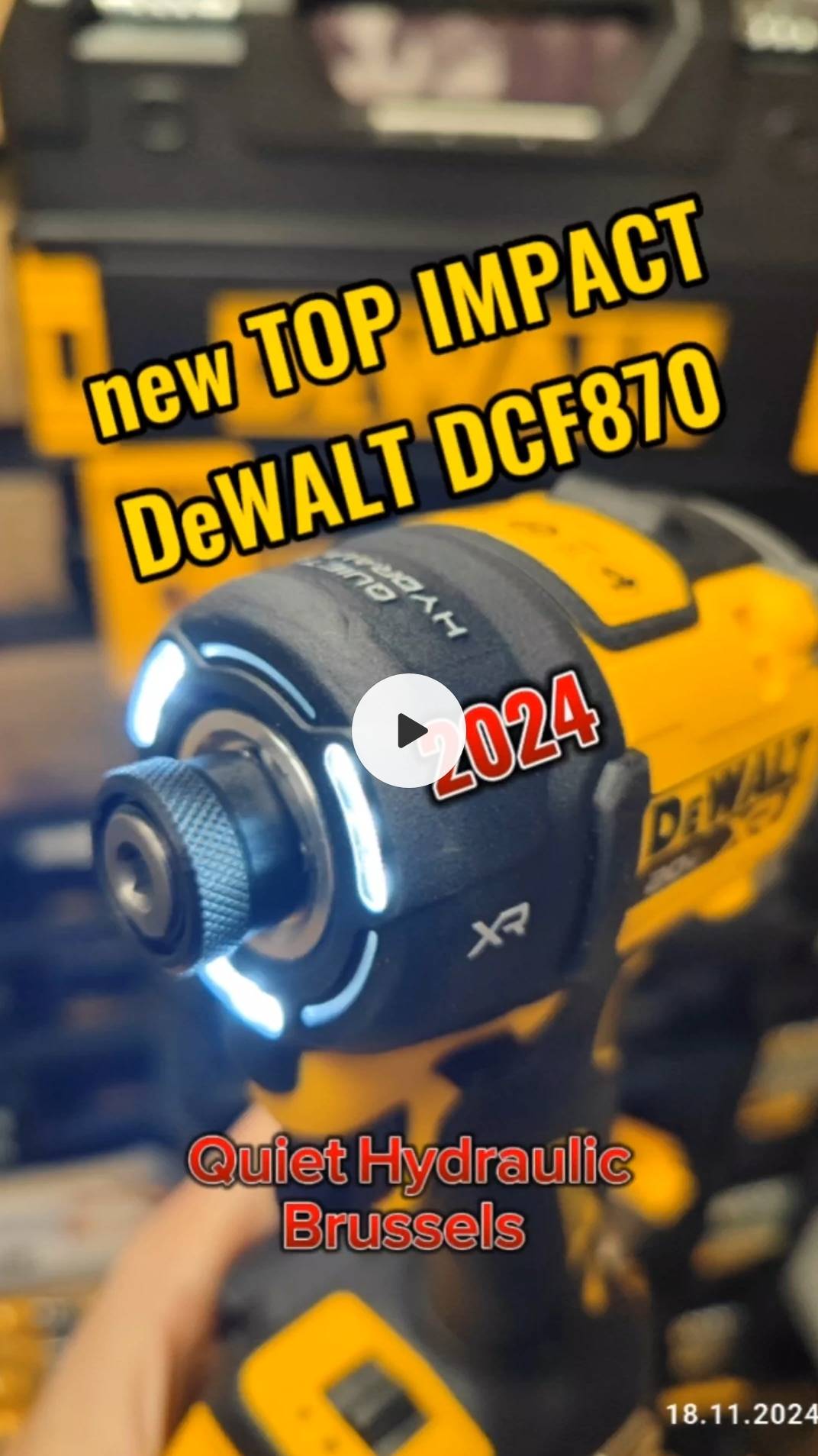 Новый король импактов DeWALT DCF870N масляный #tools #dewalt #деволт #dcf870 #импакт