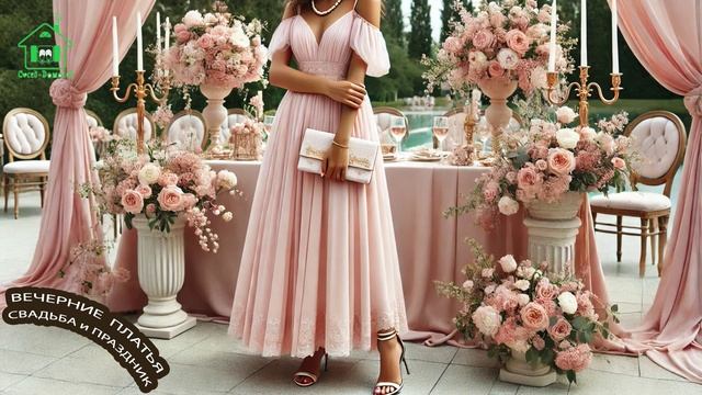Вечерние платья на свадьбу и торжество фото идеи для вдохновения 👗 выпуск (28)