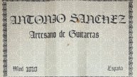 Гитара Antonio Sanchez 1010 - Этюд №35 ( Захаров Е.В. )