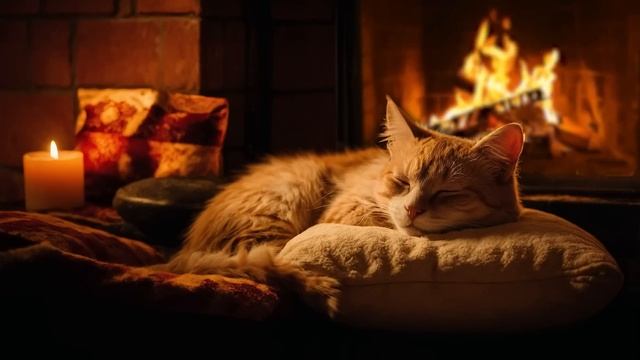 Огонь, кот
