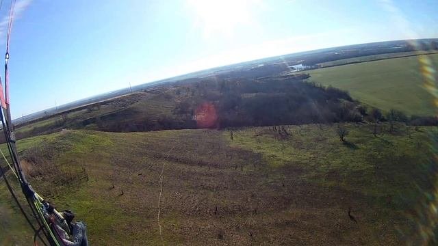 Полёт Парапланериста в Воздушной Стихии 🪂🏞️👍🌤️