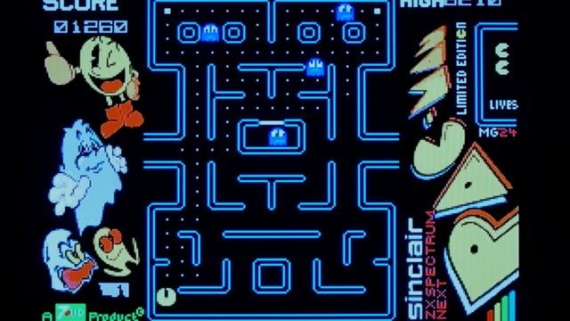 PACMAN (2024) ZX Spectrum Next