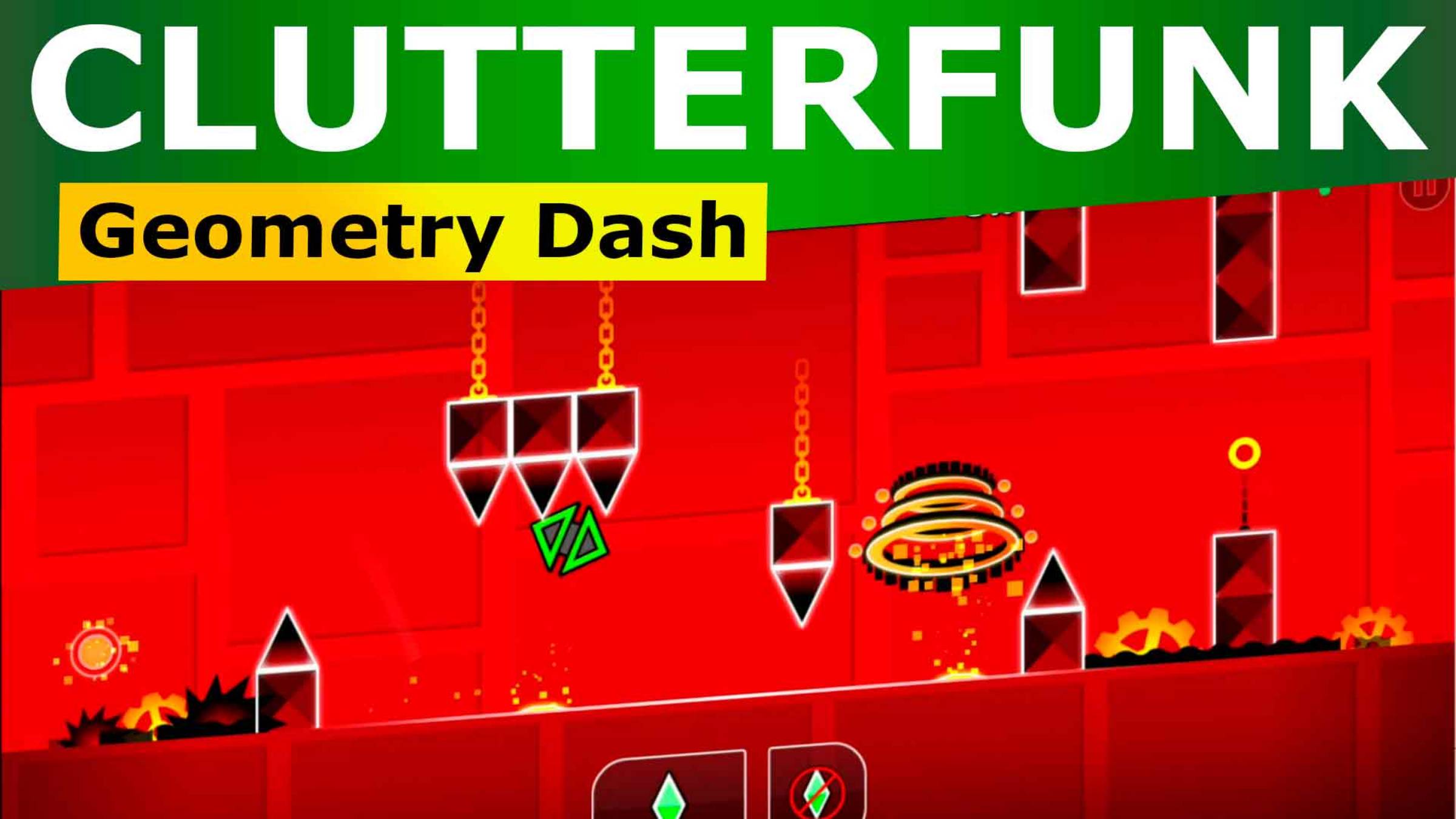 Беспорядок. Geometry Dash. Прохождение (11 уровень)