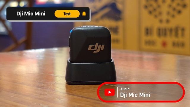 Тест аудио Dji Mic Mini