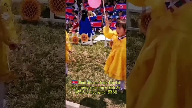 🇰🇵 DPRK Children having fun and rural kindergartens👧