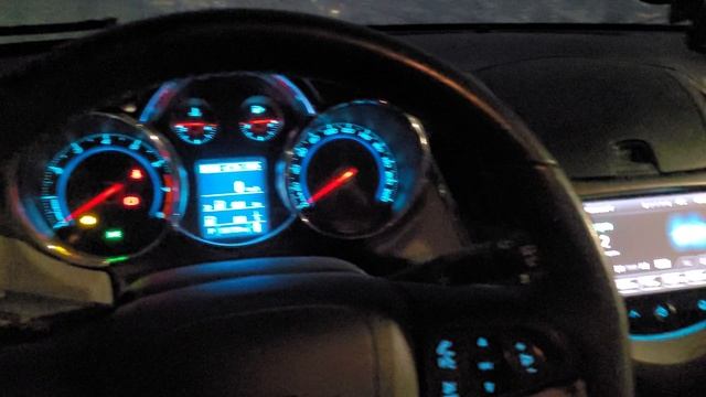 Запуск Шевроле Круз 2014 года 1.4 турбо в мороз