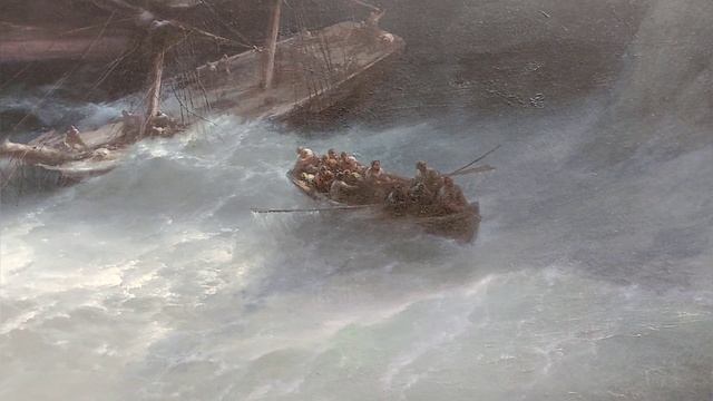 Третьяковская Галерея. Зал 19.
Маринисты Иван Айвазовский, Лев Лагорио.