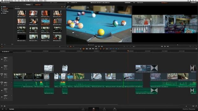 Видео о редактировании в DaVinci Resolve 11
