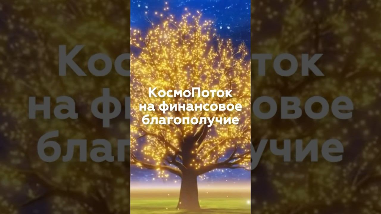 #космопоток закройте глаза и послушайте! #космоэнергетика #финансовоеблагополучие #деньги #финансы